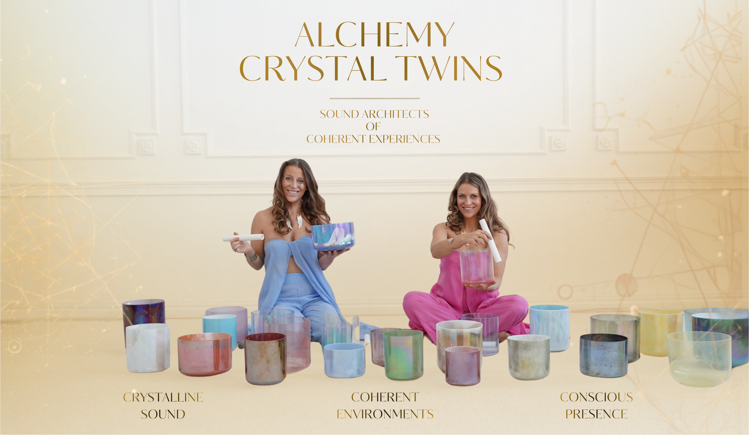 Alchemy Crystal Twins — Sound Architects of Coherent Experiences