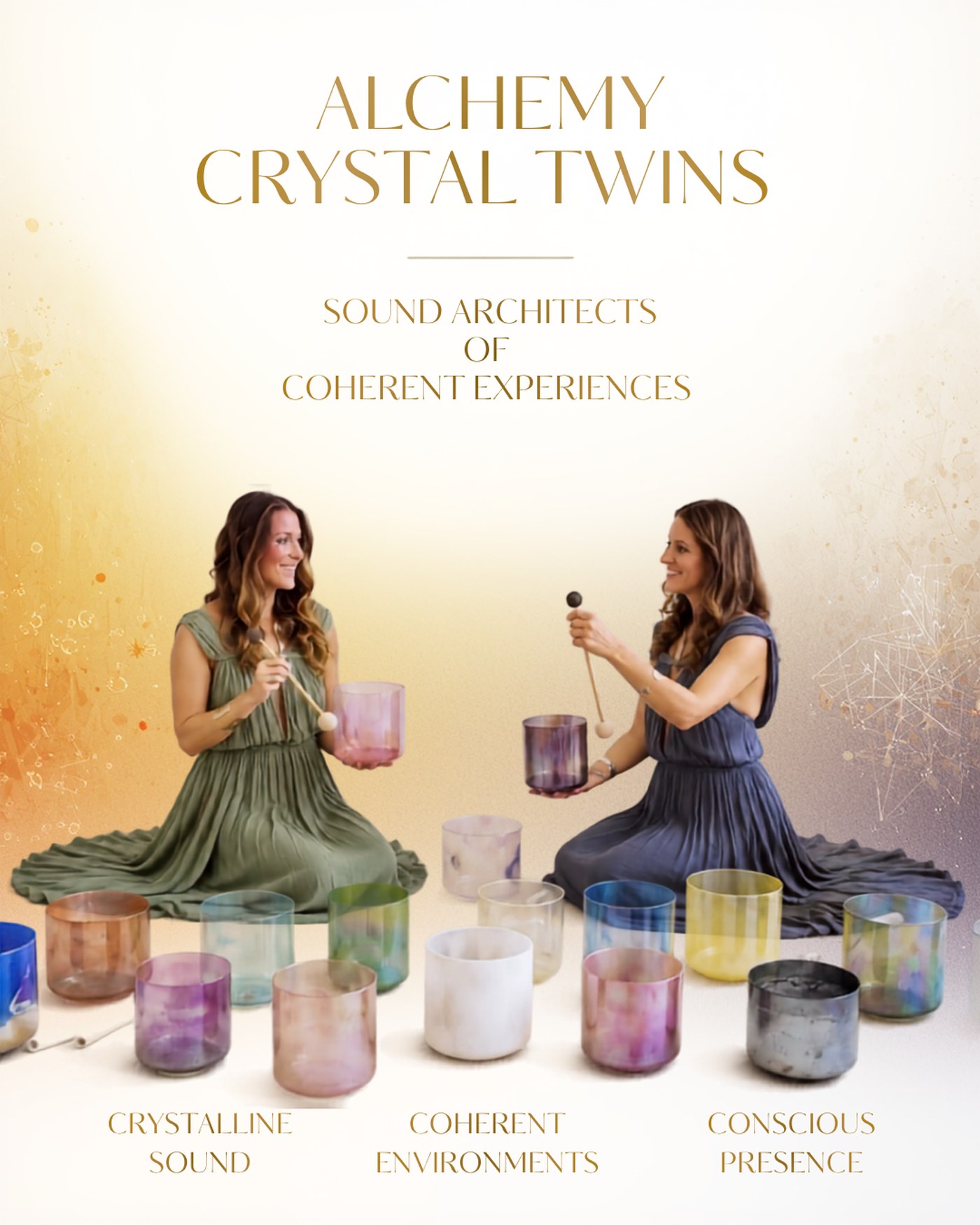 Alchemy Crystal Twins — Sound Architects of Coherent Experiences